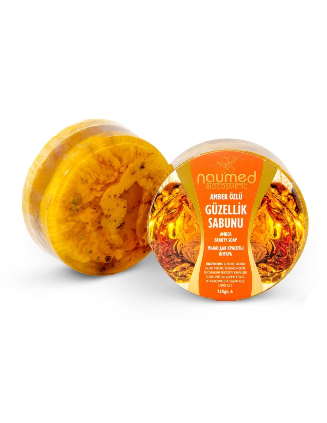 Naumed Amber Özlü Yuvarlak Güzellik Sabunu Naumed Amber Özlü Yuvarlak Güzellik Sabunu