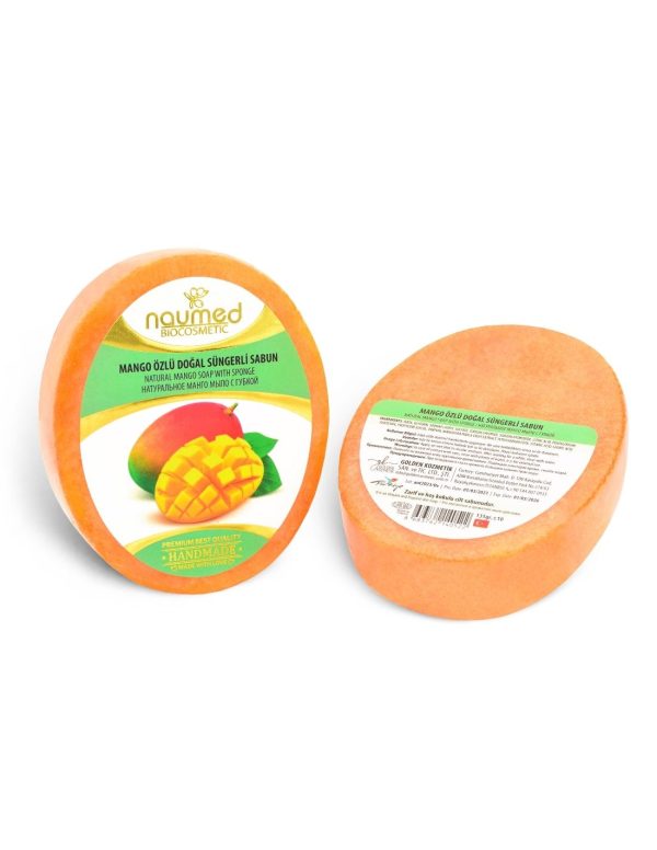 Naumed Mango Özlü Doğal Süngerli Sabun