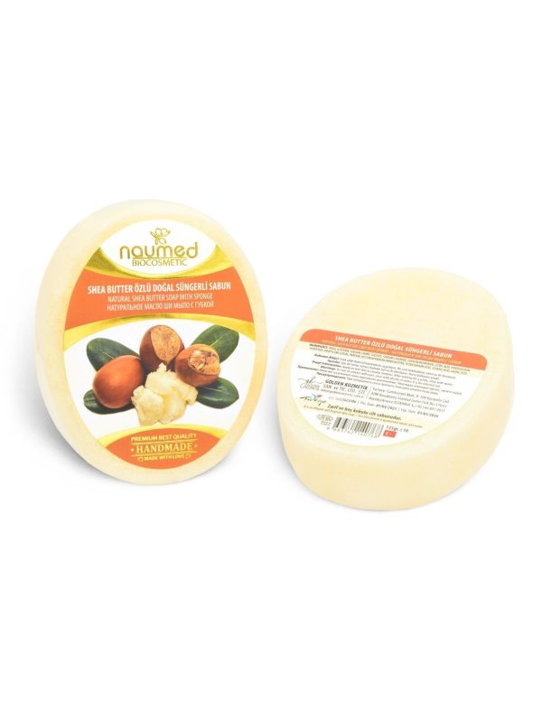 Naumed Shea Butter Özlü Doğal Süngerli Sabun