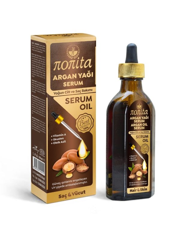 Nonita Argan Yağı Cilt ve Saç Serumu