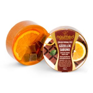 Naumed Çikolata Portakal Özlü Yuvarlak Güzellik Sabunu