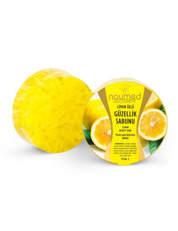 Naumed Limon Özlü Yuvarlak Güzellik Sabunu