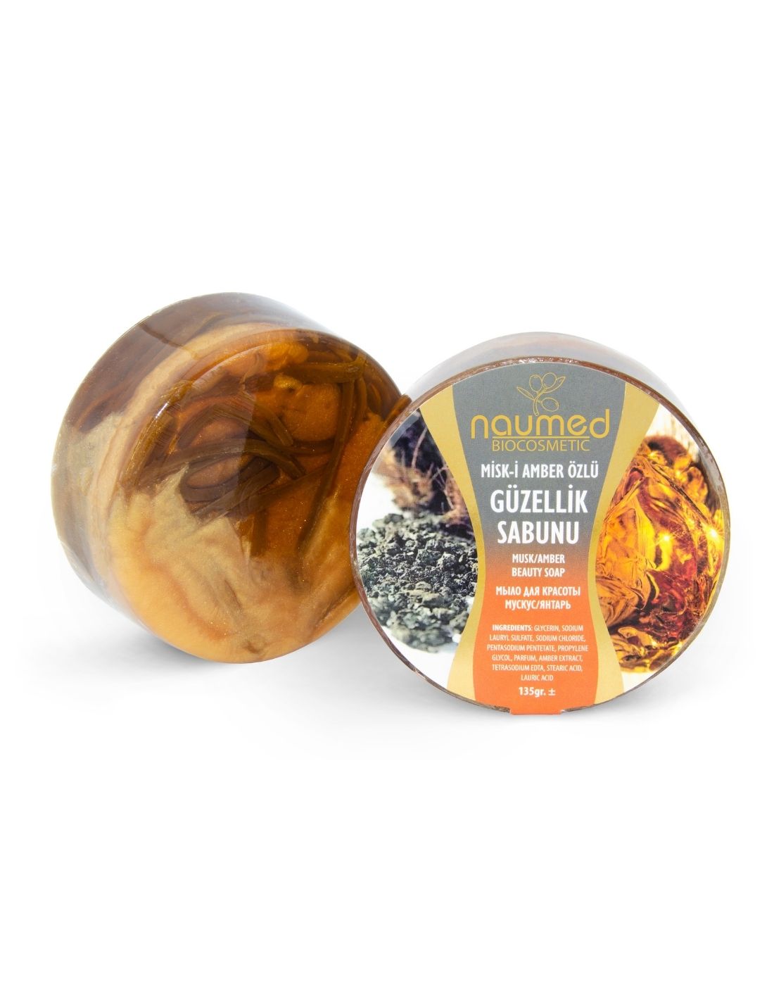 Naumed Misk-i Amber Özlü Yuvarlak Güzellik Sabunu Naumed Misk-i Amber Özlü Yuvarlak Güzellik Sabunu