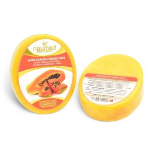 Naumed Papaya Özlü Doğal Süngerli Sabun
