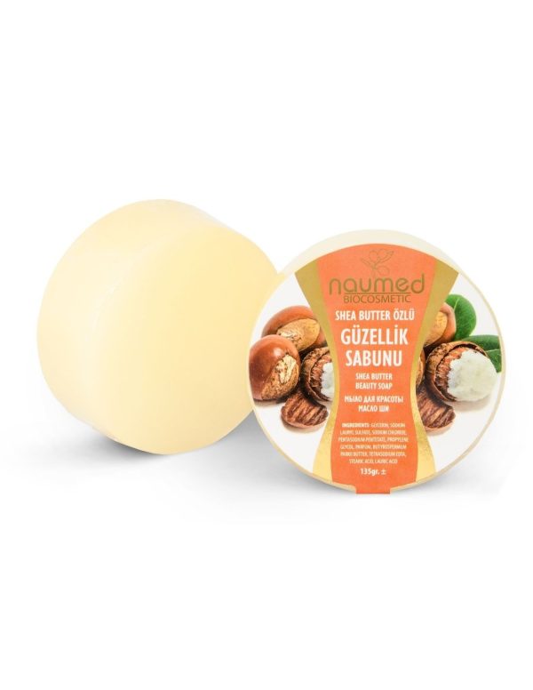 Naumed Shea Butter Özlü Yuvarlak Güzellik Sabunu