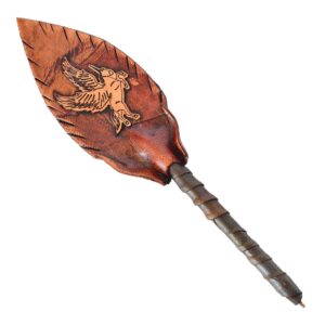 Pegasus Desenli El Yapımı Deri Kalem
